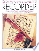 Learn to Play Recorder Book