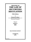 Treatise on the Law of Securities Regulation