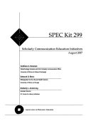 Scholarly Communication Education Initiatives