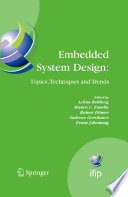 Embedded System Design  Topics  Techniques and Trends