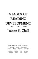 Stages of Reading Development Book