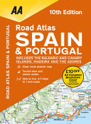 AA Road Atlas Spain   Portugal