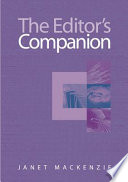 The Editor s Companion