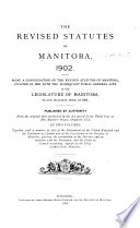 the-revised-statutes-of-manitoba-1902