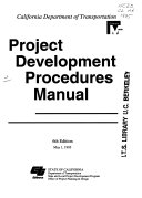 Project Development Procedures Manual