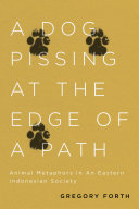 A Dog Pissing at the Edge of a Path