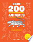 Draw 200 Animals Book