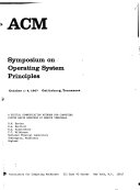 Proceedings of the     ACM Symposium on Operating Systems Principles