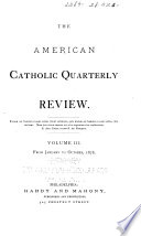 The American Catholic Quarterly Review    