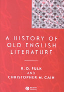 A History Of Old English Literature