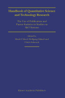 Handbook of Quantitative Science and Technology Research Pdf/ePub eBook