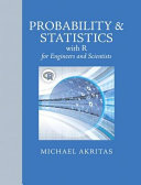 Probability   Statistics with R for Engineers and Scientists Book