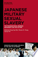 The transnational redress movement for the victims of Japanese military sexual slavery