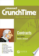 Emanuel CrunchTime for Contracts Book