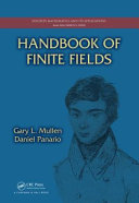 Handbook of Finite Fields