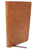 Net Bible  Thinline Large Print  Leathersoft  Brown  Comfort Print Book
