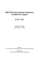 Proceedings of     IEEE     International Conference on Dielectric Liquids  ICDL   Book