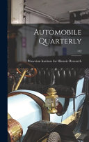 Automobile Quarterly; 182