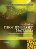 Handbook of Thiophene Based Materials