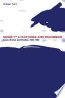 Minority Literatures and Modernism