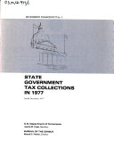 State Government Tax Collections in ...