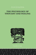 The Psychology of Thought and Feeling