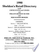 Sheldon's Retail Directory of the United States and Canada and Phelon's Resident Buyers and Merchandise Brokers