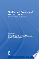 Political Economy of the Environment Book