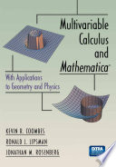 Multivariable Calculus and Mathematica   Book