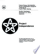 Project Independence Blueprint