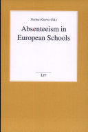 Absenteeism in European Schools [Pdf/ePub] eBook