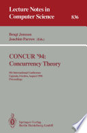 CONCUR  94  Concurrency Theory