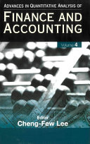 Advances in Quantitative Analysis of Finance and Accounting [Pdf/ePub] eBook
