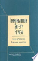 Immunization Safety Review Book
