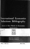 International Economics Selections Bibliography