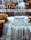 Java how to Program