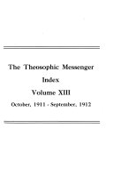 The Theosophic Messenger