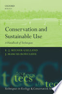 Conservation and Sustainable Use Book PDF