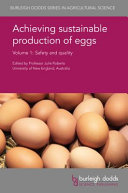 Achieving Sustainable Production of Eggs Volume 1 Book