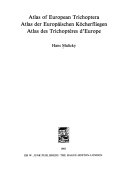Atlas Des Trichopt  res D Europe
