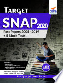TARGET SNAP 2020 (Past Papers 2005 - 2019) + 5 Mock Tests 12th Edition