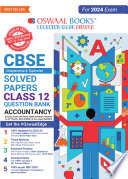 Oswaal CBSE Class 12 Accountancy Question Bank 2023-24 Book