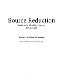 Source Reduction