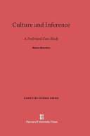 Culture and Inference