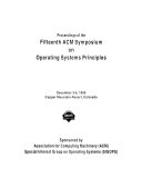 Proceedings of the Fifteenth ACM Symposium on Operating Systems Principles