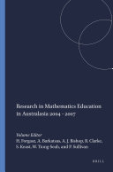 Research in Mathematics Education in Australasia 2004 - 2007