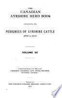 Canadian Ayrshire Herd Book PDF Book By Canadian Ayrshire Breeders' Association