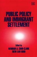 Public Policy and Immigrant Settlement