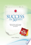 Success in 30 Days PDF Book By Arthur P Pereira