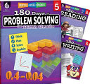 180 Days 3 Book Bundle - Reading, Writing & Problem Solving Grade 5 (Grade 5)